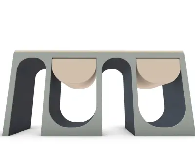 Console Table 3D model