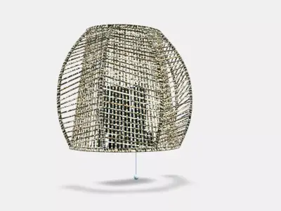 MANALG Wall lamp Low-poly 3D model