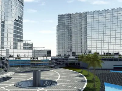 Burj Khalifa 3D model