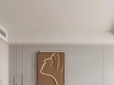 Bedroom interior  05 3D model