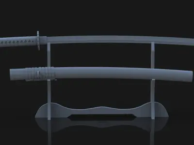 Katana 3D print model
