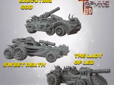 CARS COCHES 3D print model