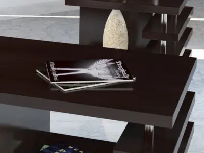 Table wayfair coffee 3D model