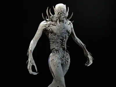 MutantR3 Low-poly 3D model