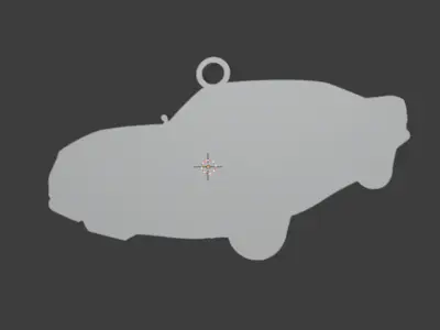 car pendant-03 printable jewelry 3D print model