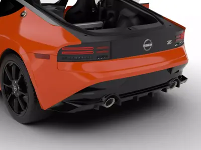 Nissan Z Heritage Edition 2024 HQ 3d model 3D model