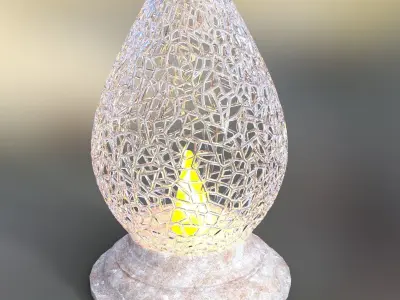 Throne complet Decor 3D model