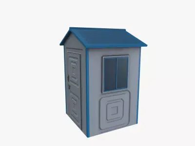 Booth 3D model