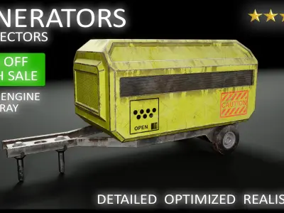 Generators and Projectors By JVAD3D Low-poly 3D model