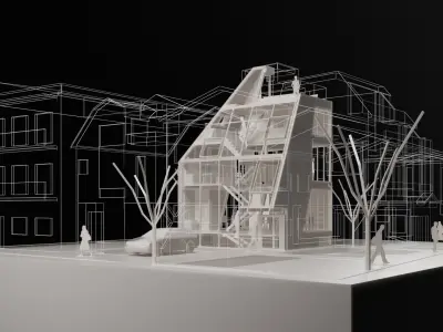 House and Atelier Bow Wow 3D model