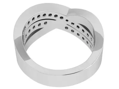 Diamond Twisted Band 4506 3D print model