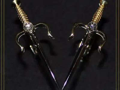 Cufflinks SAY 3D print model