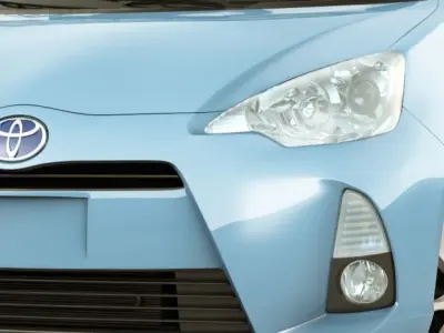 Toyota Prius C Aqua Hybrid 3D model