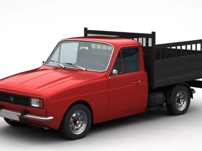 Anadol A2 Pickup 1970 3D model