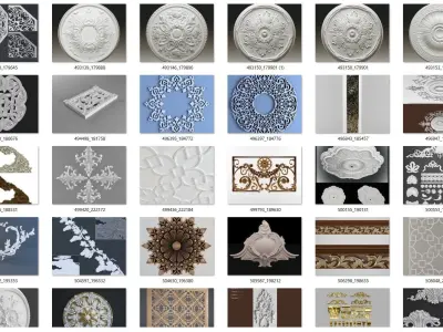 ceiling panels 3D model