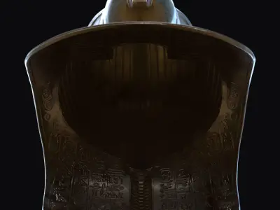 Tutankhamun Mask v4 G 3D model