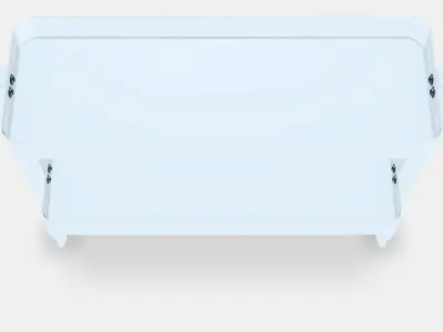 VATTENKAR Desktop shelf Low-poly 3D model