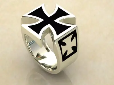 men ring 3D print model purchase