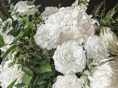 Flower Set 028  3D model