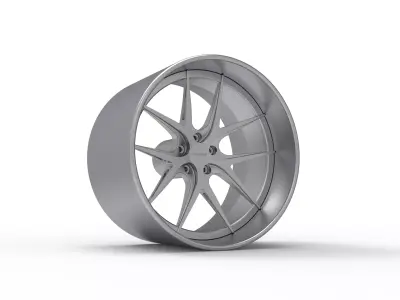 FORGELINE VX3C CONCAVE WHEEL 3D PRINT MODEL 3D print model
