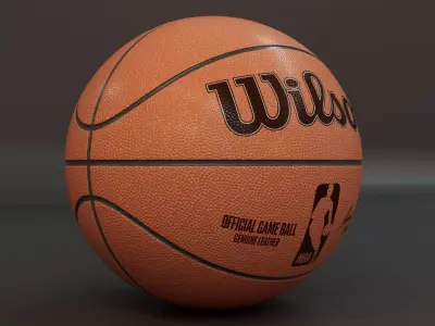 NBA Wilson Official Game basketball 2026 3D model 3D model