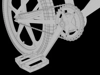 BMX Bicycle 3D model