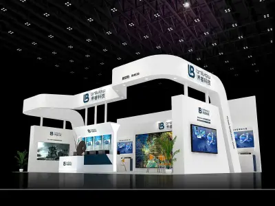 Exhibition - Area - 12X9-3DMAX2009-09 3D model