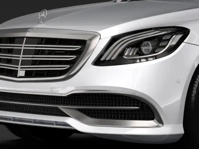Mercedes Maybach S 650 Pullman VV222 2018 3D model