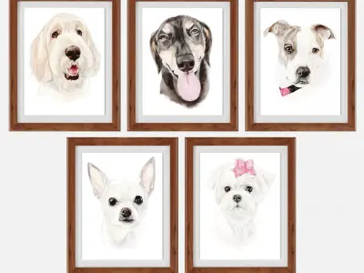 Art Frams 18- Happy Pet Art 2 3D model