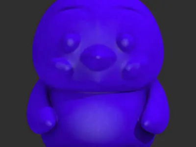 Cute Penguin 3D print model