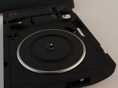 Vestax Carhartt Record Player 3D model