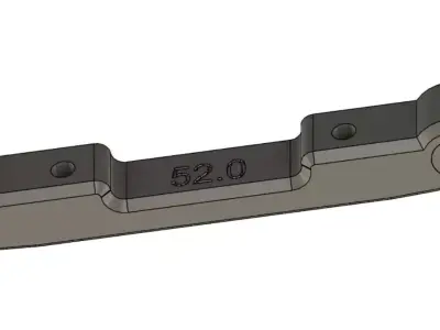 Rear Suspension Yokomo YD2S mount Free 3D print model