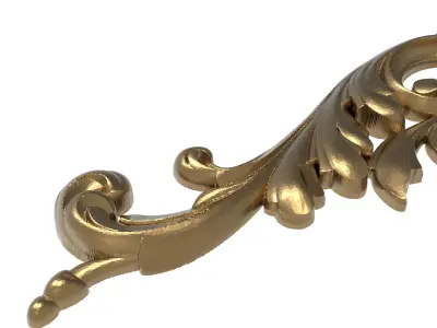 decorative pattern ready for 3D printing 3D model