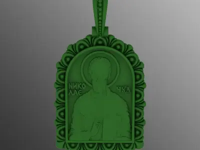 Pendant  od 10 3D print model