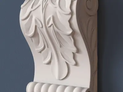 Decorative Corbel 3D model 21