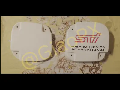 Scanned     Subaru Impreza GC8 Fog Light Cover 3D print model