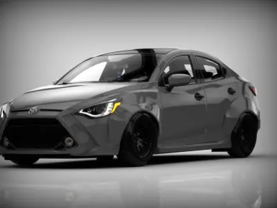 Toyota  Yaris CA 2019 Drift  3D model