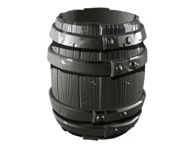 Barrel box  3D print model