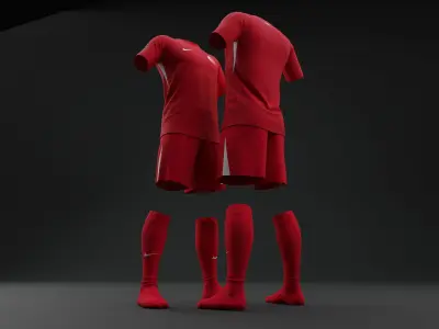 Turkiye 2024 Home Jersey 3D model