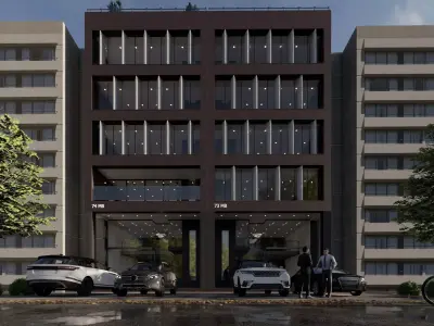 Corporate office 3d model 3D model