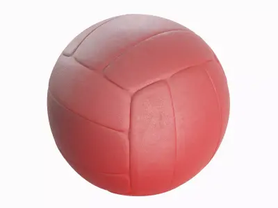 Volleyball Ball 08 Low-poly 3D model