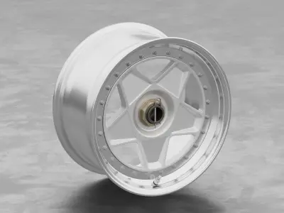 Speedline SL364 F40 Wheel 3D Model 3D model