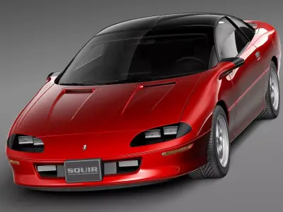Chevrolet Camaro Z28 1994-1997 3D model