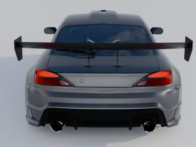 Nissan Silvia 3D model