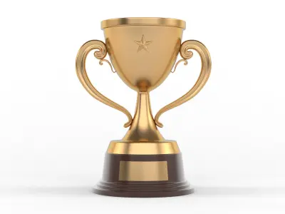 Trophy Cups 3D model 47