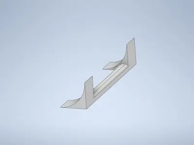 1-64 Scale Diecast Wheel Stop 3D print model