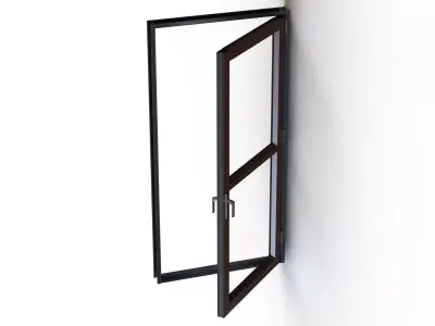 Entrance Aluminum Door 3D model