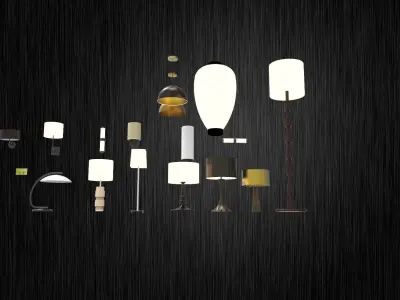 lantern W lamps - lamp 3D model