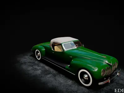 ZIS 101 SPORT 3D model