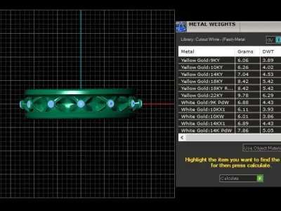 ROUND RING PANDANT 3D PRINTABLE MODAL  3D print model